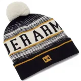 Pánská zimní čepice UNDER ARMOUR M Halftime Pom Beanie-WHT 111 · záber 1