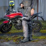 Dámske moto nohavice W-TEC Smackton Lady Farba čierna, · záber 4