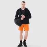 Pánské sportovní rychleschnoucí kraťasy - oranžové · záber 1