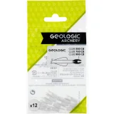 GEOLOGIC Končíky na lukostreľbu Club CB biele 12 ks . · záber 2