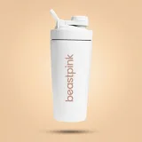 BeastPink Šejker Steel 650 ml White · záber 1