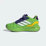 Chlapčenská športová obuv (tréningová) ADIDAS Runfalcon 5 Iron Hulk K semi solar green cloud white collegiate purple · záber 3