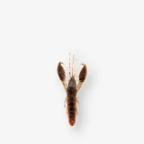 CAPERLAN Mäkká umelá nástraha ráčik s atraktantom Yubari CRW 2,5" 6,5 cm Young Craw bez · záber 1