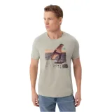 Pánske tričko s krátkym rukávom VOLCANO T-FOIL-MINT · záber 1