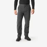 QUECHUA Pánske turistické nohavice NH100 vodoodpudivé -10 °C sivé XL (L34) · záber 1