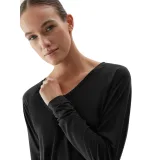 Dámské tréninkové tričko s dlouhým rukávem 4F LONGSLEEVE FNK-AW23TFLOF153-22S-ANTHRACITE · záber 2