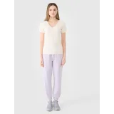 Dámské tričko s krátkým rukávem 4F TSHIRT F1990-11S-OFF WHITE · záber 4
