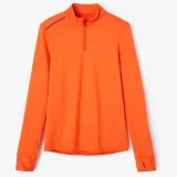 KALENJI Pánske bežecké tričko s dlhým rukávom Run Warm oranžové 2XL · záber 2