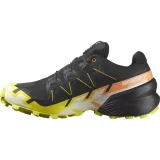 Pánská běžecká trailová obuv SALOMON Speedcross 6 GTX M black sulphur spring bird of paradise · záber 2
