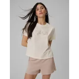 Dámské tričko s krátkým rukávem 4F TSHIRT F2743-12S-CREME · záber 2