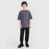 Chlapecké oversize tričko s potiskem - šedé · záber 2