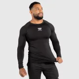 Funkčné tričko s dlhým rukávom Iron Aesthetics Reflective, čierne · záber 1