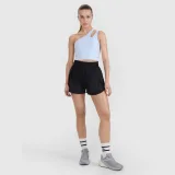 Dámské sportovní rychleschnoucí šortky 4F x Anna Lewandowska - černé · záber 1
