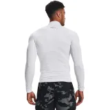 Pánské kompresní tričko s dlouhým rukávem UNDER ARMOUR UA CG Armour Comp Mock-WHT · záber 2