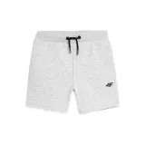 Chlapecké teplákové kraťasy 4F JUNIOR SHORTS CAS M048-27M-COLD LIGHT GREY MELANGE · záber 5