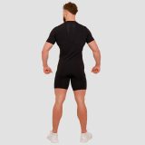 GymBeam High kompressziós rövidnadrág Black - Méret: XXL | Szín: Fekete | Tömeg: 0,15 g | Csomag: 80 · záber 5