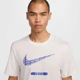 Pánské tričko s krátkým rukávem NIKE M NSW TEE 6 MO SWOOSH-121 SUMMIT WHITE · záber 3