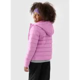 Dívčí bunda 4F JUNIOR DOWN JACKET-JWAW24TDJAF449-54S-PINK · záber 4