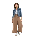 Dámske nohavice VOLCANO R-AMINA-BEIGE · záber 1