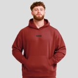 GymBeam Unstoppable Hoodie Red - Velikost: M | Barva: Červená | Hmotnost: 0,78 kg · záber 1