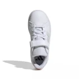 Dívčí rekreační obuv ADIDAS Grand Court 2.0 K cloud white clear pink · záber 4
