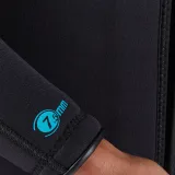 DECATHLON Dámsky neoprén SCD 100 s kuklou 7 mm čierno-modrý L · záber 2