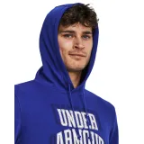 Pánská mikina s kapucí UNDER ARMOUR UA Rival Terry Graphic HD-BLU · záber 2