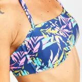 DECATHLON Bandážový vrchný diel plaviek Laura Cuty modrý 75B · záber 2