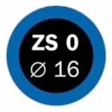 Ferdus ZS-0 Průměr 16mm BOX 100KS záplaty · záber 2