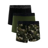 Pánské boxerky UNDER ARMOUR 3 PACK-UA PERFORMANCE COTTON NOVELTY 3in-GRN · záber 1