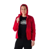 Dámska tréningová bunda s kapucňou NORTHFINDER NORTHKIT-BU-4268OR-bright red · záber 3
