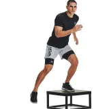 Pánské kompresní kraťasy UNDER ARMOUR UA HG Armour Lng Shorts-BLK · záber 5