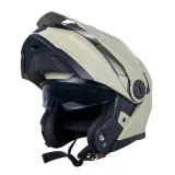 Výklopná enduro prilba W-TEC Biscaia P/J Farba béžová matná, · záber 5