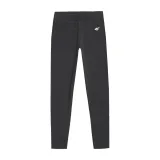 Dievčenské legíny 4F JUNIOR TIGHTS CAS F038-23M-DARK GREY MELANGE · záber 4