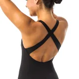 DECATHLON Dámske plavky Pearl jednodielne čierne S · záber 2