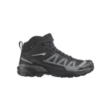 Pánska členková turistická obuv SALOMON X Ultra 360 Mid GTX M black magnet pewter · záber 1