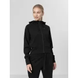 Dámská mikina se zipem 4F WOMENS SWEATSHIRT BLD027-20S-DEEP BLACK · záber 2