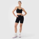 Dámská sportovní bezešvá podprsenka s nízkou podporou - černá · záber 2