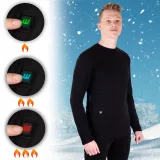 Pánske vyhrievané tričko W-TEC Insulong Farba čierna, · záber 2