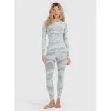Dámské termo tričko s dlouhým rukávem 4F SEAMLESS UNDERWEAR F208-WAW25USEAF208-11A-OFF WHITE ALLOVER · záber 5