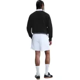 Pánská zateplená mikina NIKE M NK CLUB BB GFX CREW BLACK WHITE · záber 4