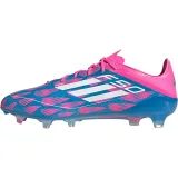 Pánské outdoorové fotbalové kopačky ADIDAS F50 Elite M FG solar blue cloud white solar pink · záber 3