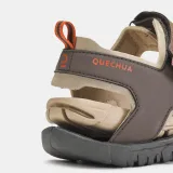 QUECHUA Pánske turistické sandále NH100 hnedé 45 · záber 2