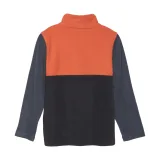 Gyerek sí fleece pulóver COLOR KIDS Fleece Pulli - Colorblock, orange · záber 2