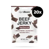 Сушено месо Beef Jerky - GymBeam - Вкус: Барбекю | Тегло: 1 g · záber 1