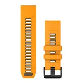 Garmin Řemínek QuickFit 26, silikonový, Spark Orange/Graphite · záber 2