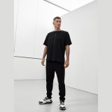 Pánske loose tričko s potlačou 4F x Robert Lewandowski - čierne · záber 1