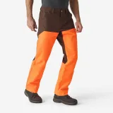 SOLOGNAC Nepremokavé poľovnícke nohavice Bois 500 oranžové 3XL · záber 1