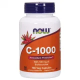 Витамин C 1000 mg - NOW Foods - Тегло: 0,406 g | Опаковка: 12 · záber 1