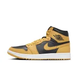 Pánská vycházková obuv NIKE Air Jordan 1 High Golf pollen black white · záber 2